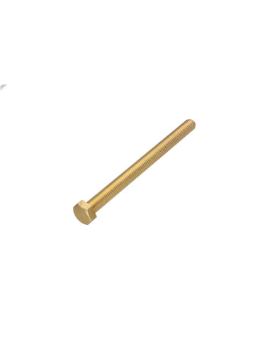 1 x Vite Per Metalli Ottone Testa Esagonale M8X100