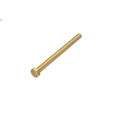 1 x Vite Per Metalli Ottone Testa Esagonale M8X100