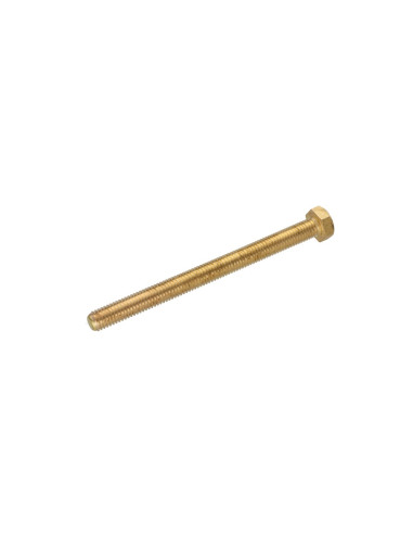 1 x Vite Per Metalli Ottone Testa Esagonale M8X100