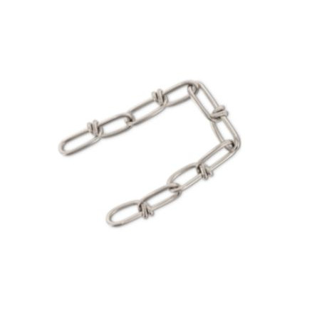 1 x M Catena con maglia attorcigliata Diametro 2.0 Acciaio Inox A4 (Venduto Al Metro)