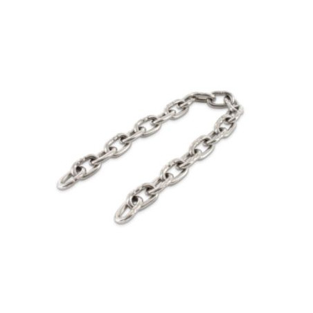 1 x M Catena a maglie corte Diametro 8 Acciaio Inox A4 (Venduto Al Metro)
