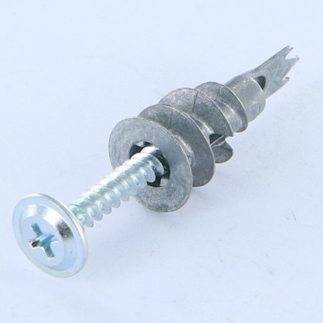 1 x Tassello Metallico Vite Autoperforante RAWLPLUG 13X31 Con Vite