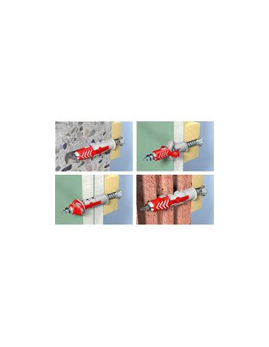 1 x Tassello Nylon DUOPOWER Fischer 12X60 Senza...