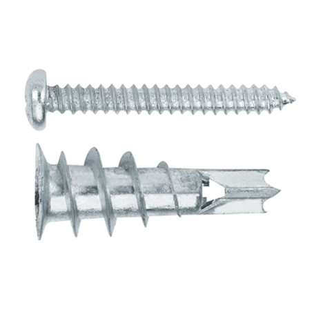 1 x Tassello Metallico Vite Autoperforante RAWLPLUG Zamak 12X32 Con Vite