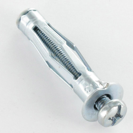 1 x Tassello metallico per cartongesso Con Vite M5X89 RAWLPLUG