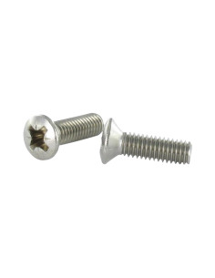 Vite Per Metalli Acciaio Inox A2 Testa Forata Bombata...