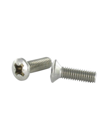 1 x Vite Per Metalli Acciaio Inox A2 Testa...