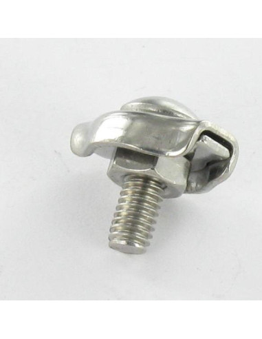 1 x Serracavo Piatto Singolo Acciaio Inox A4...