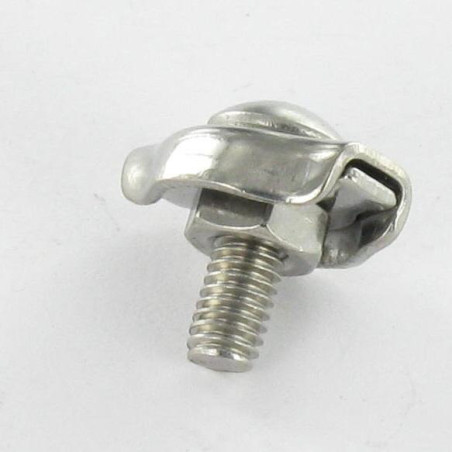 1 x Serracavo Piatto Singolo Acciaio Inox A4 Diametro 5