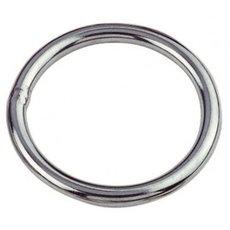1 x Anello Saldato Acciaio Inox A4 10X100