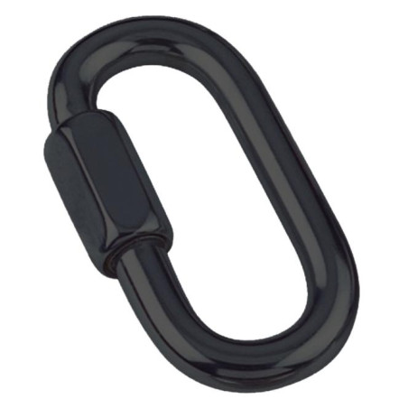 1 x Maglia Rapida Acciaio Inox A4 Nero 5