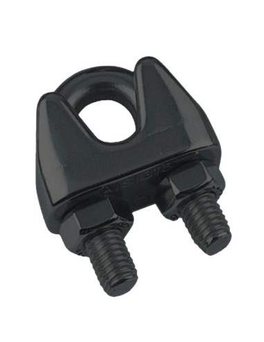 1 x Serracavo A Staffa Acciaio Inox A4 Nero Per...