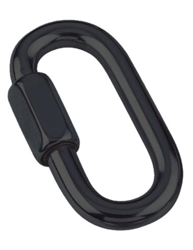1 x Maglia Rapida Acciaio Inox A4 Nero 4
