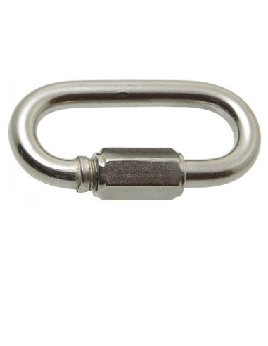 1 x Maglia Rapida Acciaio Inox A4 10