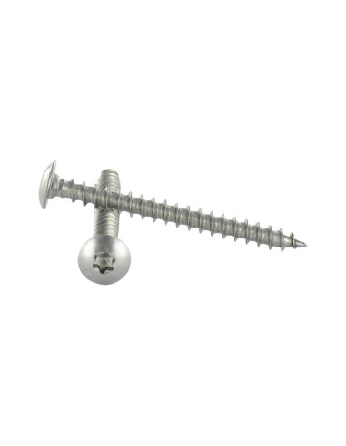 1 x Vite Bandella 7X60 T30 Acciaio Inox A4