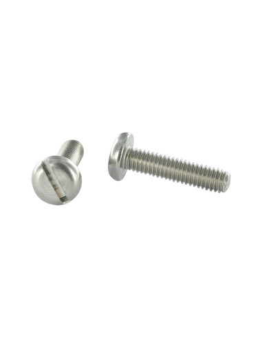 1 x Vite Per Metalli Acciaio Inox A2 Testa...