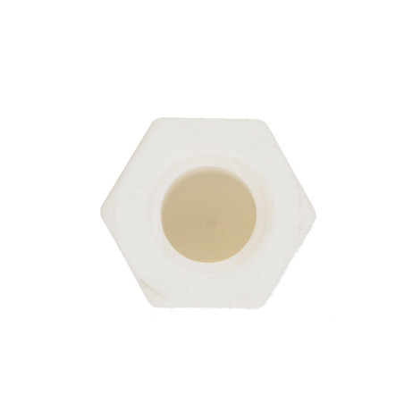 1 x Dado cieco naturale nylon Poliammide 6 M3