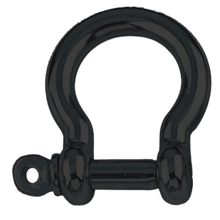 1 x Grillo LIRA Forgiata Acciaio Inox A4 Nero Diametro 5