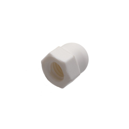 1 x Dado cieco naturale nylon Poliammide 6 M4