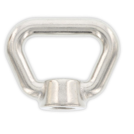 1 x Dado con Anello Di Sicurezza Per CINGHIA M20 Acciaio Inox A4