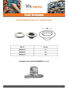 Fissaggio con occhiello Acciaio Inox A2 Diametro 11.2 2
