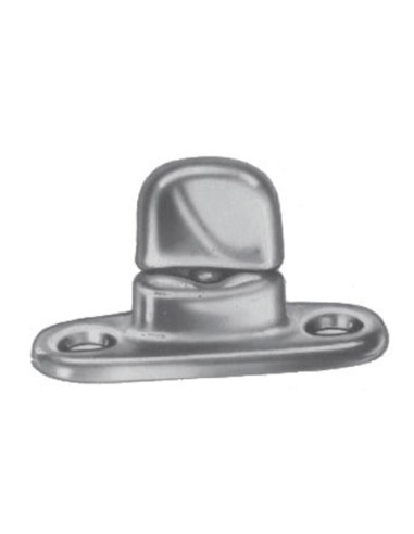 1 x BASE con VITE Ottone Nichelato Alto 20