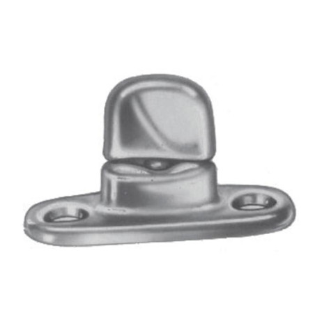 1 x BASE con VITE Ottone Nichelato Alto 20