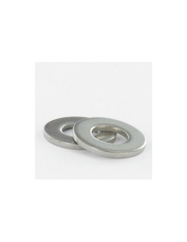 1 x Rondella Piatta M50X76X3.2 Acciaio Grezzo