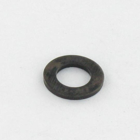 1 x Rondella Piatta M6X12X1.2 Z Acciaio Zincato Nero