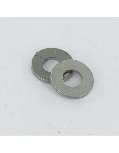 1 x Rondella Piatta M16X30X3 Z Acciaio Grezzo