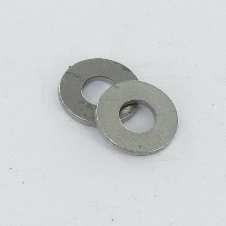 1 x Rondella Piatta M16X30X3 Z Acciaio Grezzo