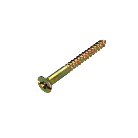 1 x Viti Per Legno Bicromato 6X60 Forata E Filettata M3 Passo 60