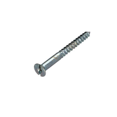 1 x Viti Per Legno Zincate 6X60 Forata E Filettata M3 Passo 60