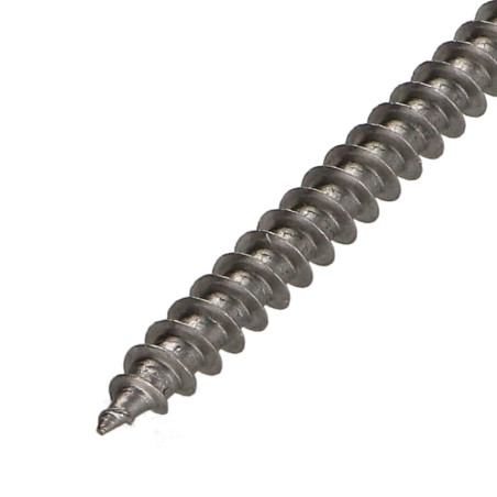 1 x Vite Per Legno E Truciolato Acciaio Inox A2 Testa Poelier Pozy 4X70