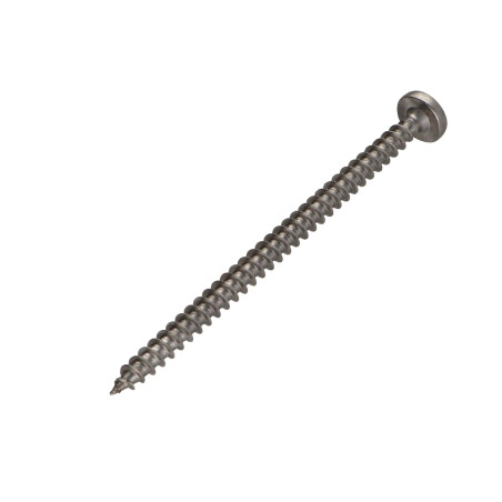 1 x Vite Per Legno E Truciolato Acciaio Inox A2 Testa Poelier Pozy 5X80
