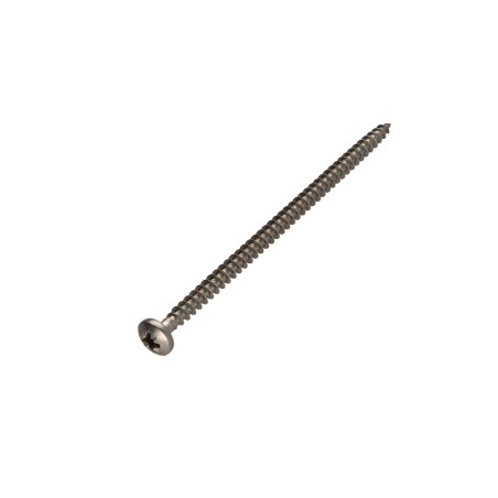 1 x Vite Per Legno E Truciolato Acciaio Inox A2 Testa Poelier Pozy 6X100