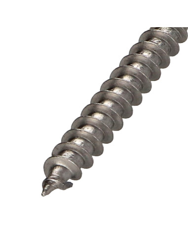 1 x Vite Per Legno E Truciolato Acciaio Inox A2...