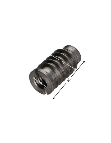 1 x Inserto autofilettante per legno M8 13X25...