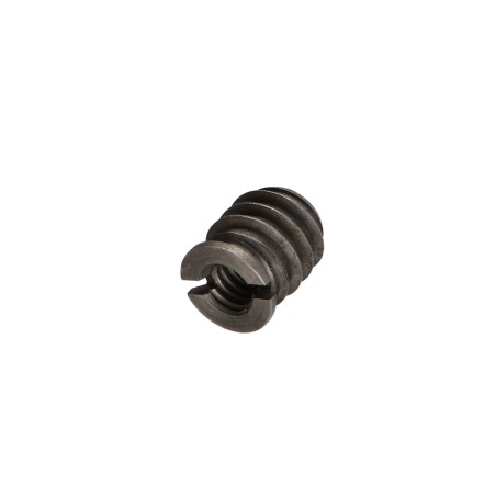 1 x Inserto autofilettante per legno Acciaio Grezzo M8 Passo 150 14X17