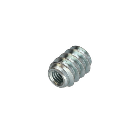 1 x Inserto Senza Intaglio Zincato Cr3 96 Ons Senza Ruggine Rossa M8 15X20