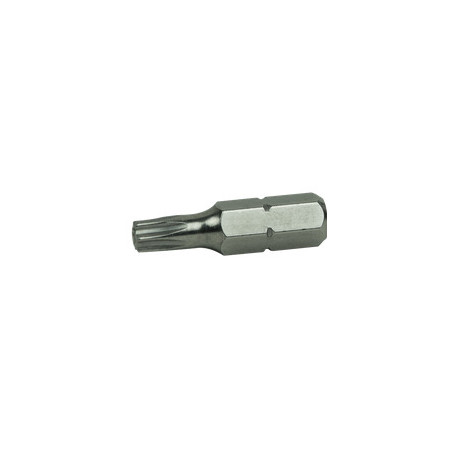1 x Punta Qualità industriale 1/4" C6.3 Acciaio Inox T15 Lunghezza 25