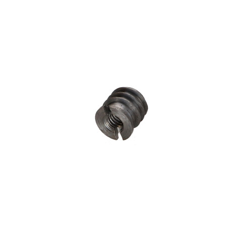 1 x Inserto autofilettante per legno Acciaio Grezzo M6 12X10