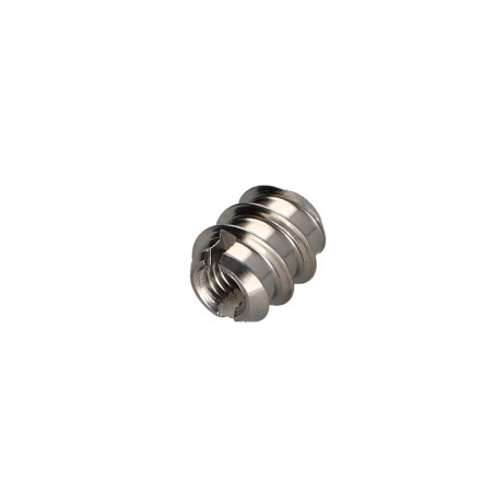 1 x Inserto Filettato Legno 22X30 M12 Acciaio Inox A2