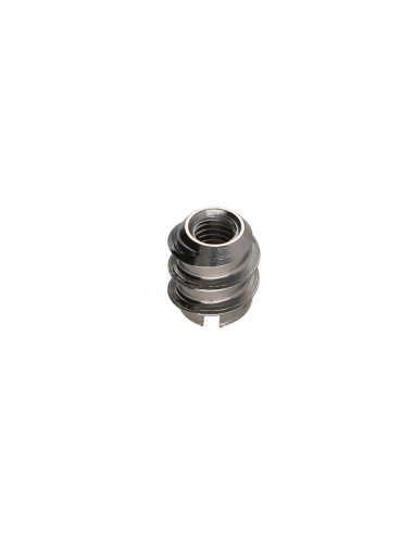 1 x Inserto Filettato Legno 8X10 M4 Acciaio...