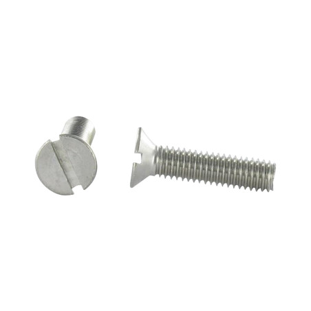 1 x Vite Per Metalli Acciaio Inox A2 Testa Forata Con Intaglio M1.6X12 microviti