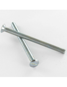 Vite Per Metalli Testa Forata Bombata Con Intaglio M4X50...