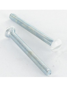 Vite Per Metalli Testa Forata Bombata Con Intaglio M4X70...