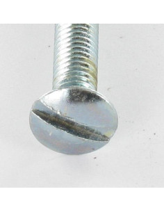 Vite Per Metalli Testa Forata Bombata Con Intaglio M5X10... 2