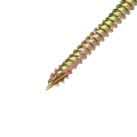 1 x Viti per legno TEKOR Testa Forata Pozi PZ5 4X45 Discussione completa cut Chiodo Anti-Spacco 17 Bicromato