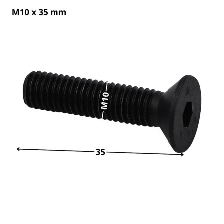 1 x Vite Per Metalli Testa Forata Con Esagono Incassato Chiave Esagonale Da 6 M10X35 Discussione completa Classe 10.9